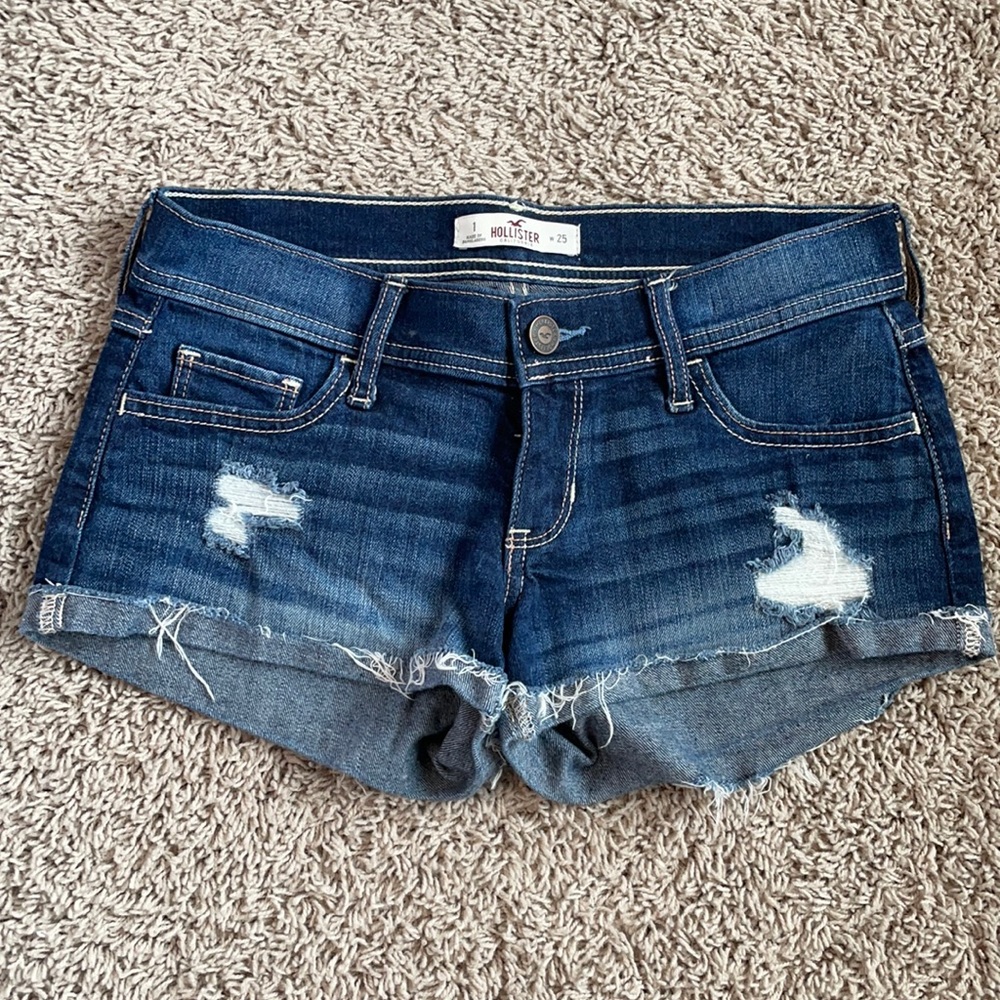 Hollister jean shorts